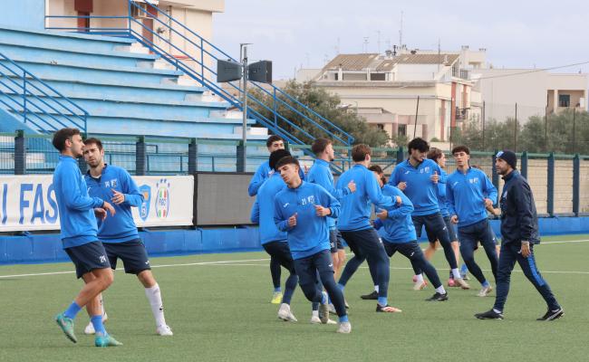 allenamento al Vito Curlo