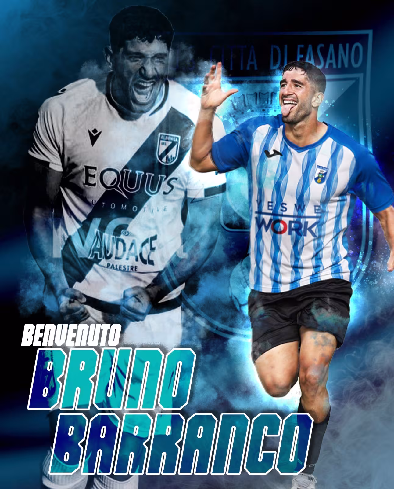 Bruno Barranco firma in attacco per l’US Città di Fasano