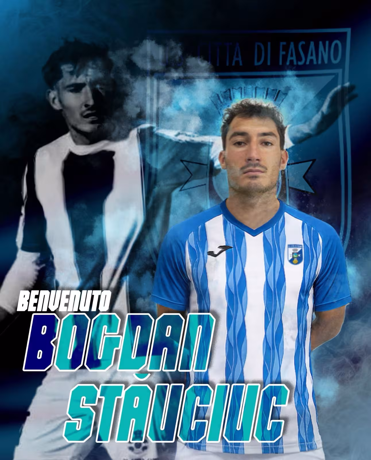 Nell’attacco biancazzurro c’è anche Bogdan Stauciuc