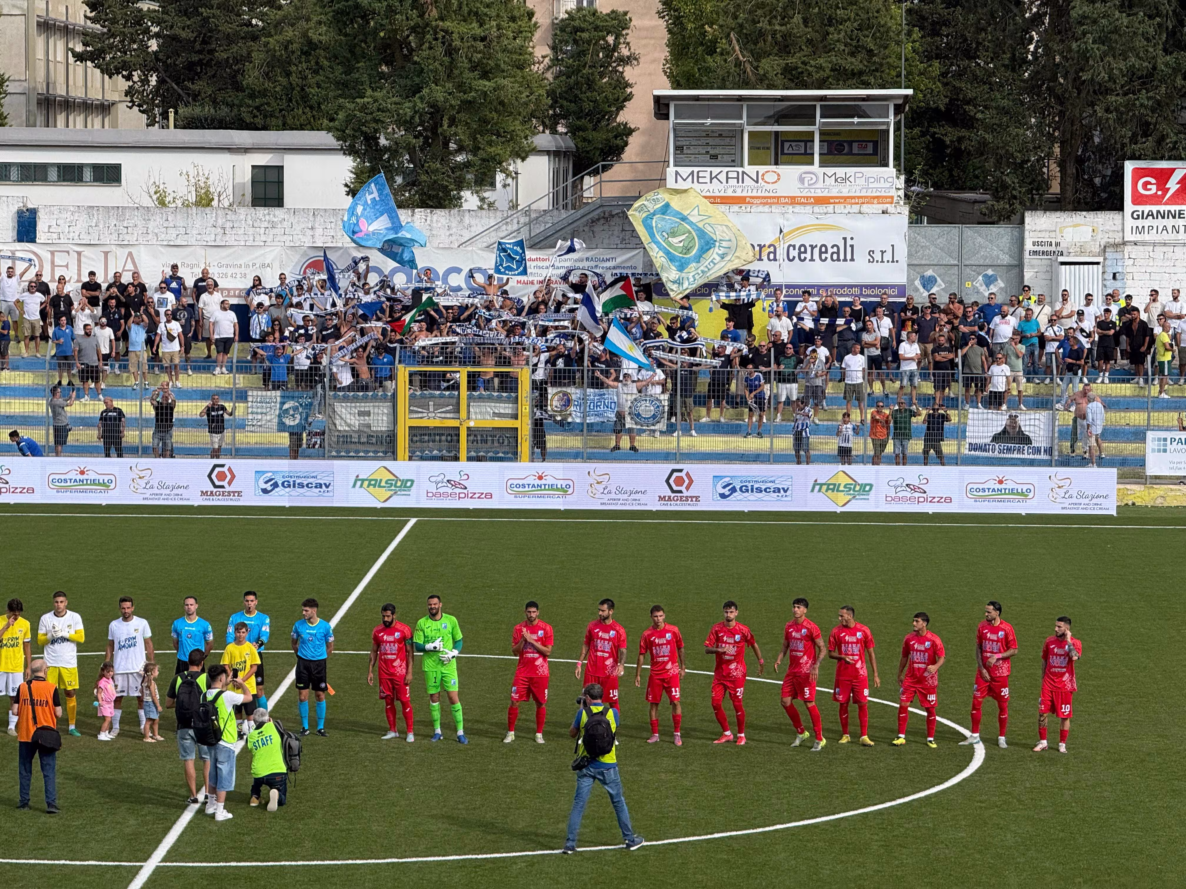 FBC Gravina-US Città di Fasano 1-2