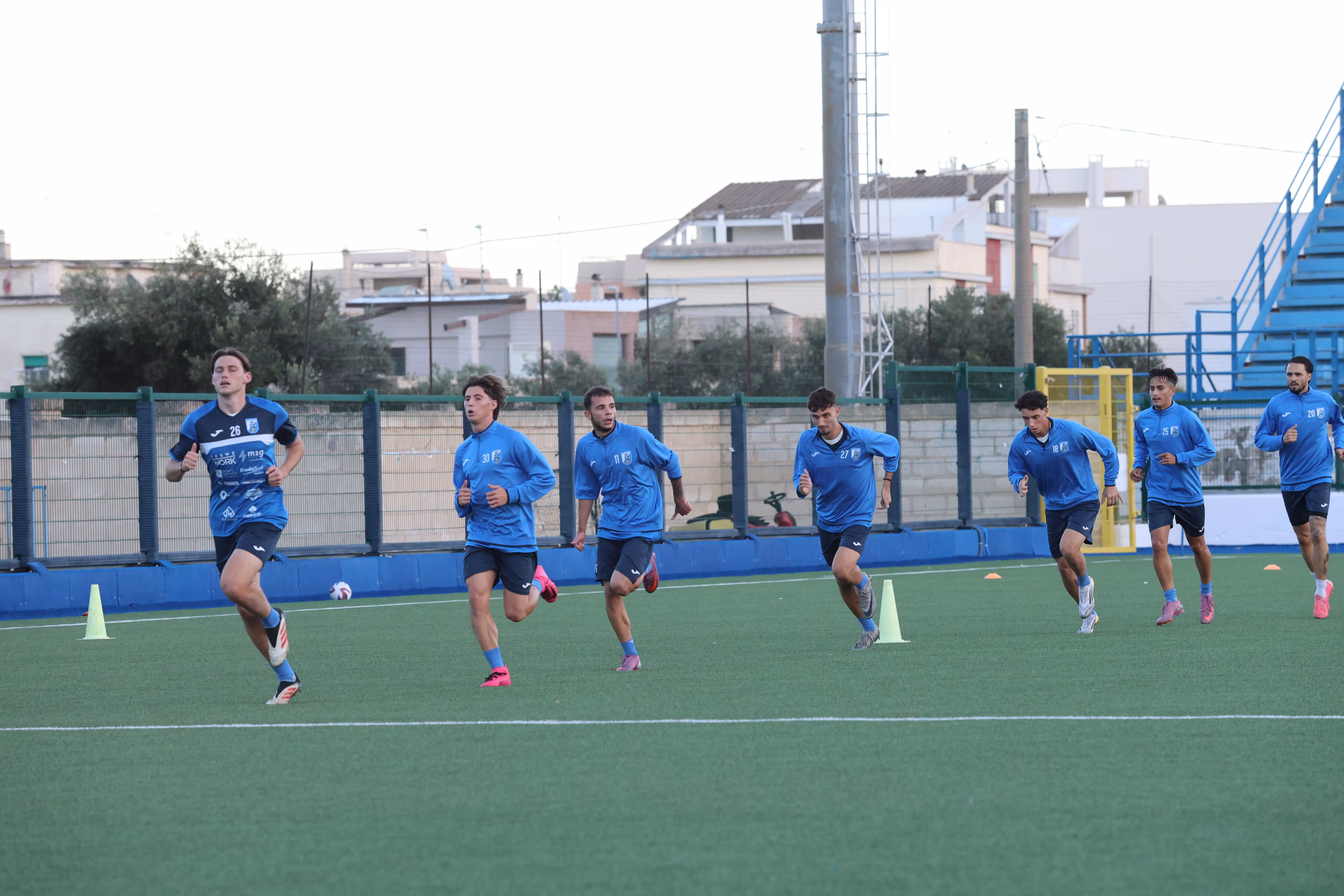allenamento al Vito Curlo