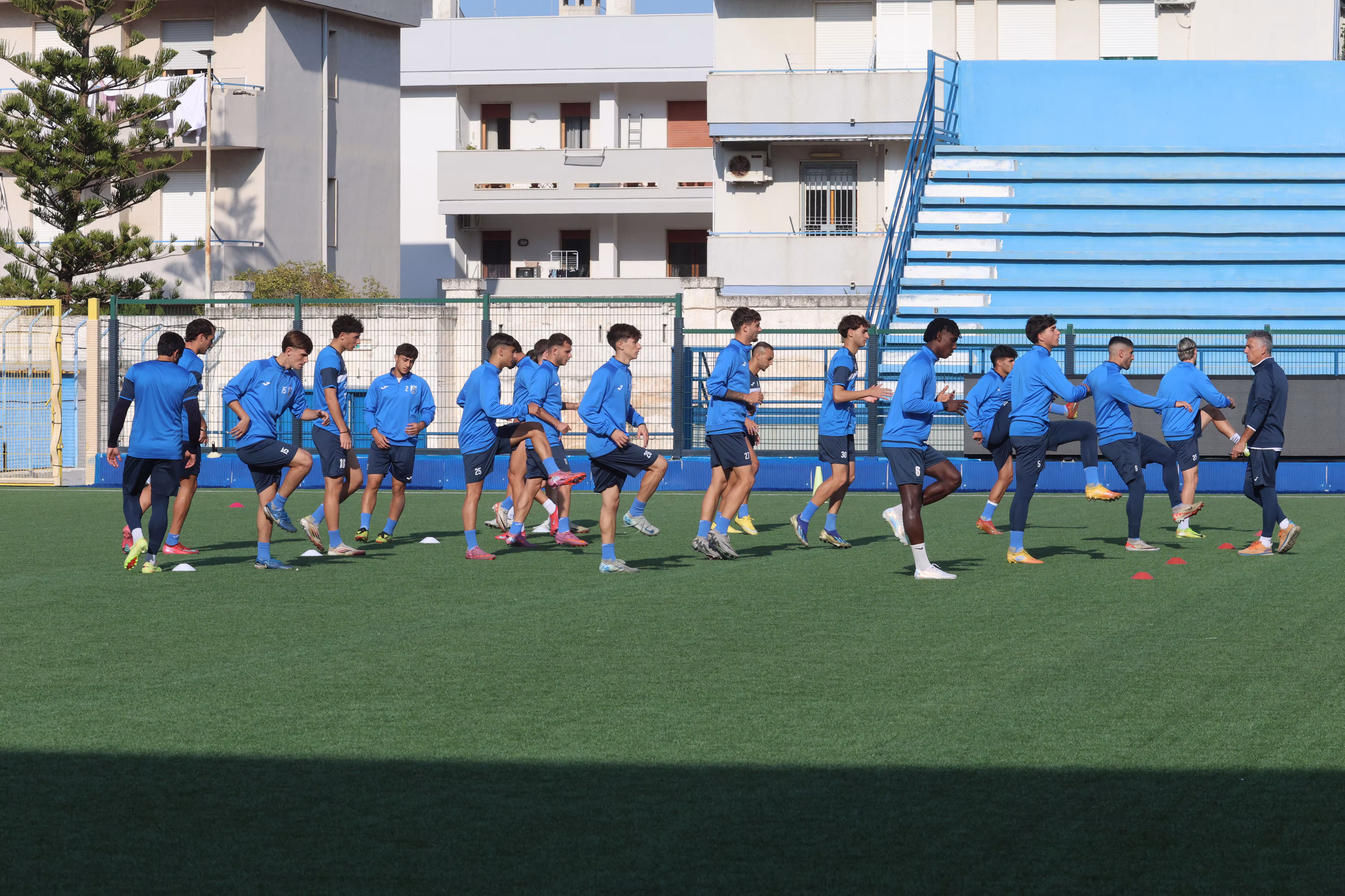 allenamento al Vito Curlo