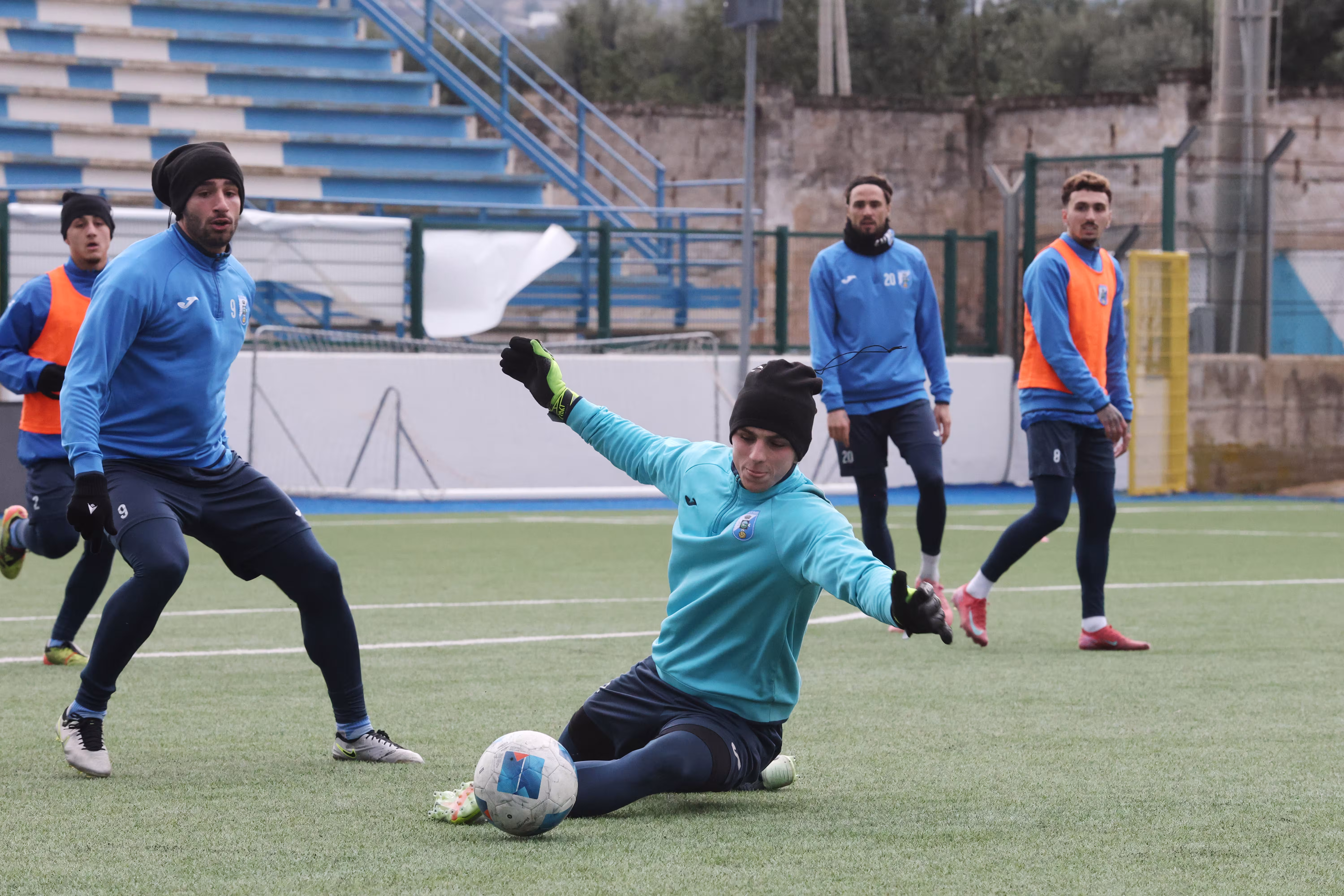 allenamento al Vito Curlo