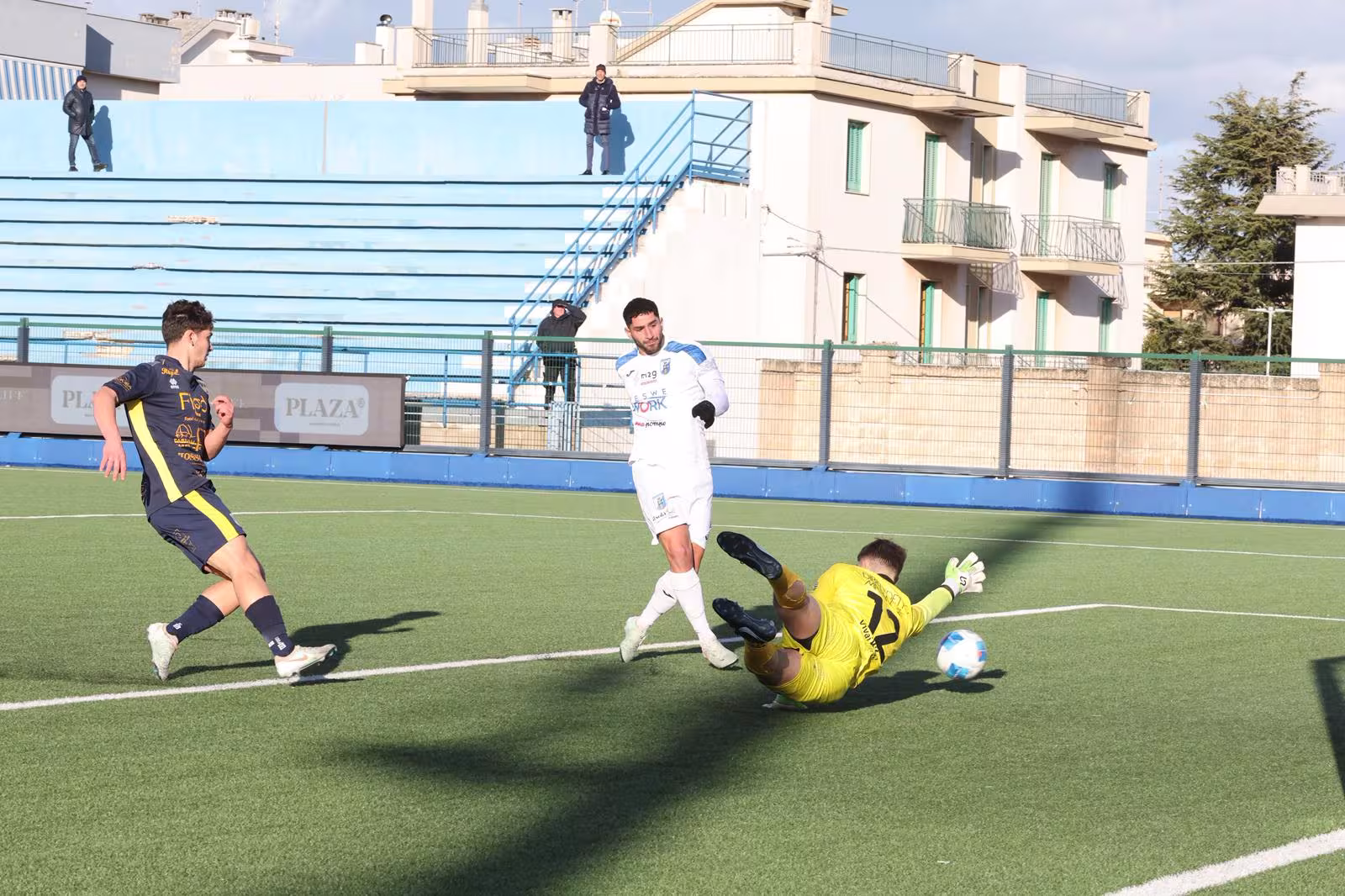 Barranco insacca l'1-0 contro il Gravina