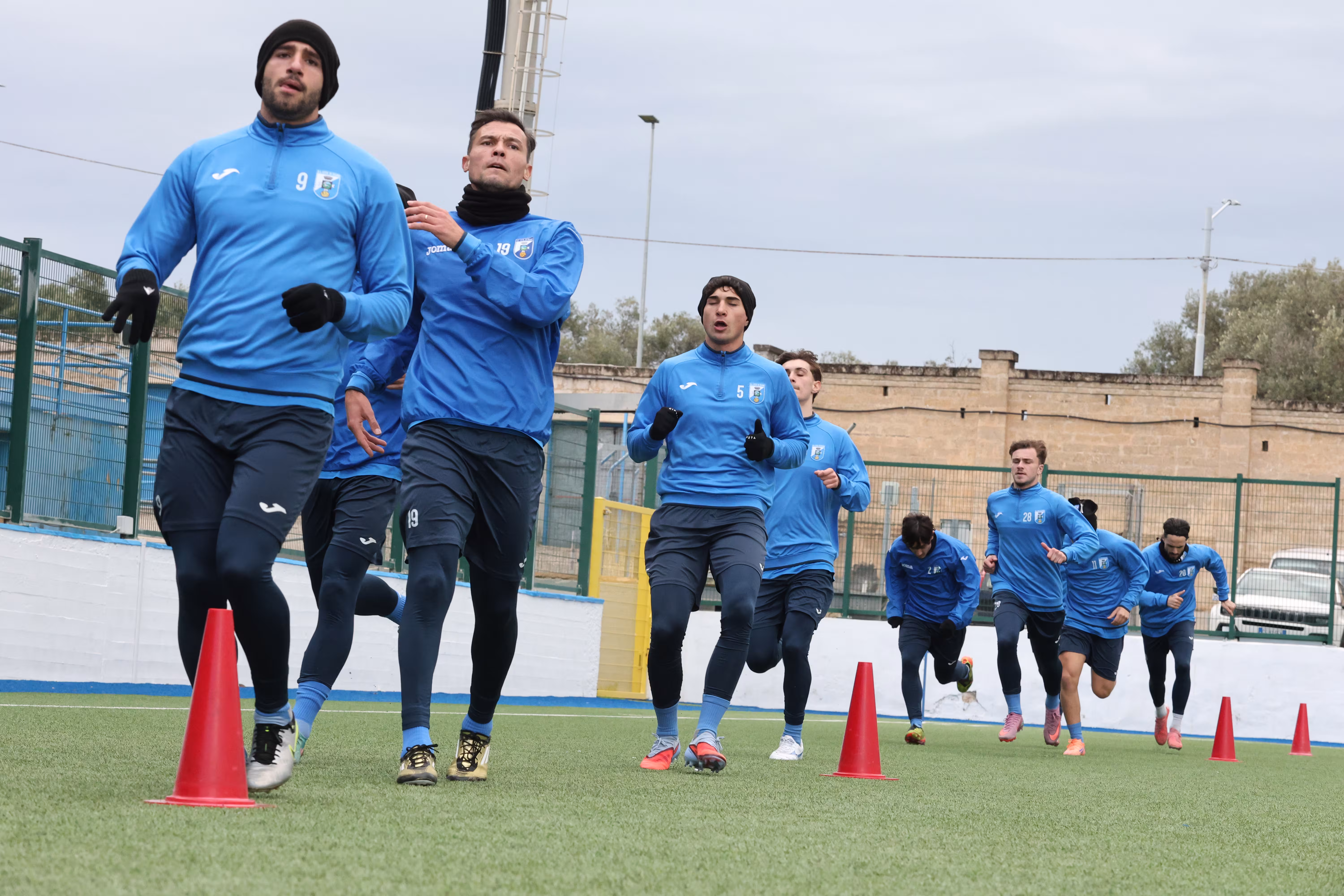allenamento al Vito Curlo