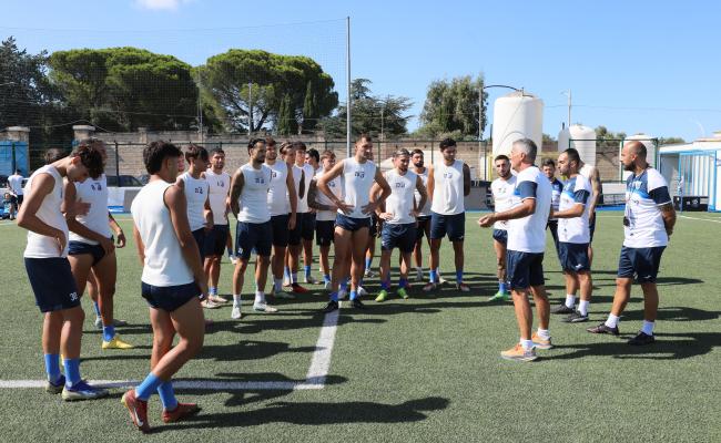 Allenamento prima campionato