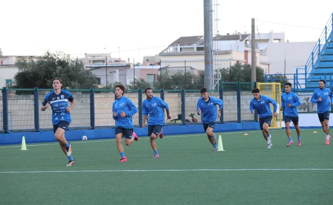 allenamento al Vito Curlo