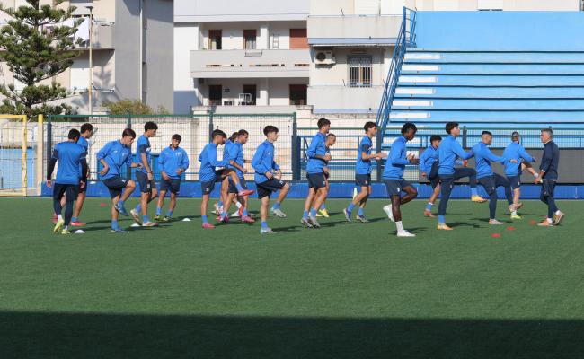 allenamento al Vito Curlo