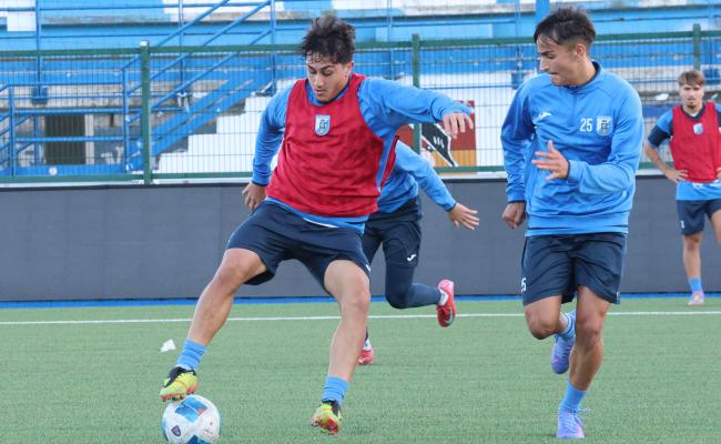 Manuele Penza in allenamento