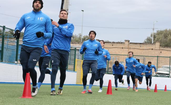 allenamento al Vito Curlo